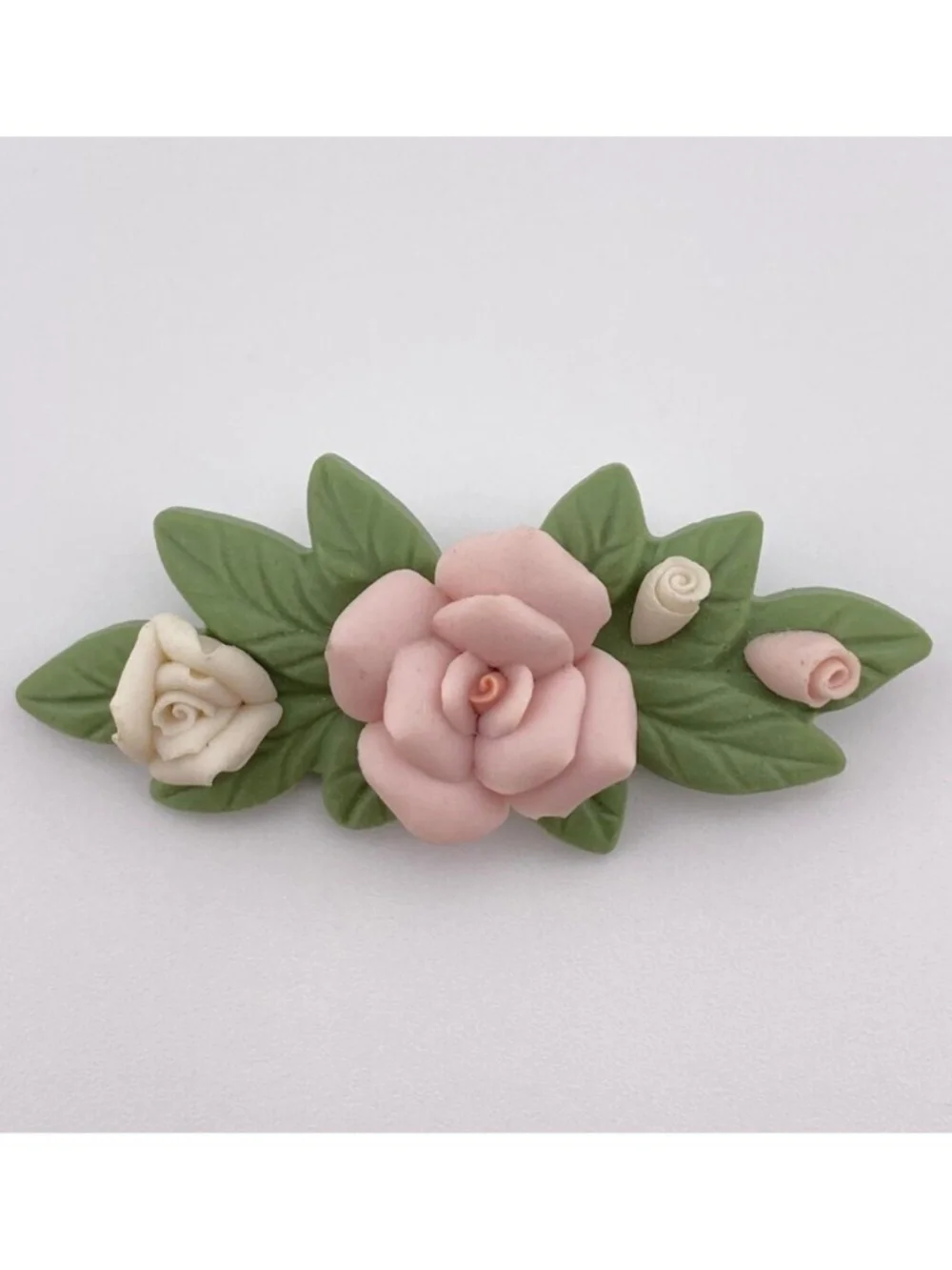 Vintage Rose Brooch Pin